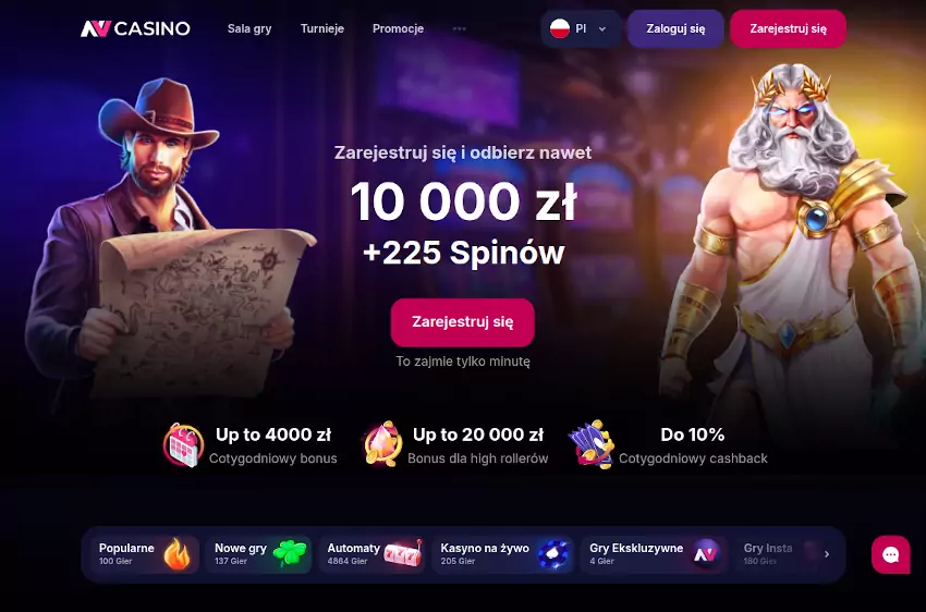 NV Casino NV Casino Opinie