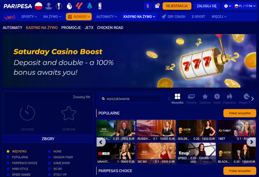 PariPesa Casino PariPesa Casino Opinie