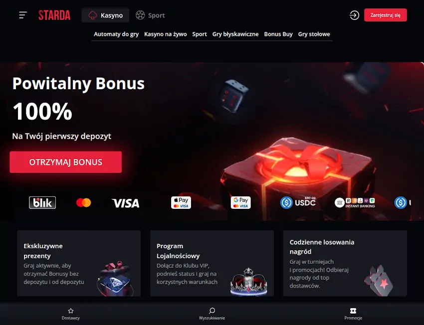 Starda Casino Starda Casino Opinie