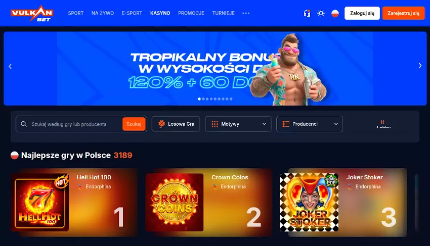 VulkanBET Casino VulkanBET Casino Opinie