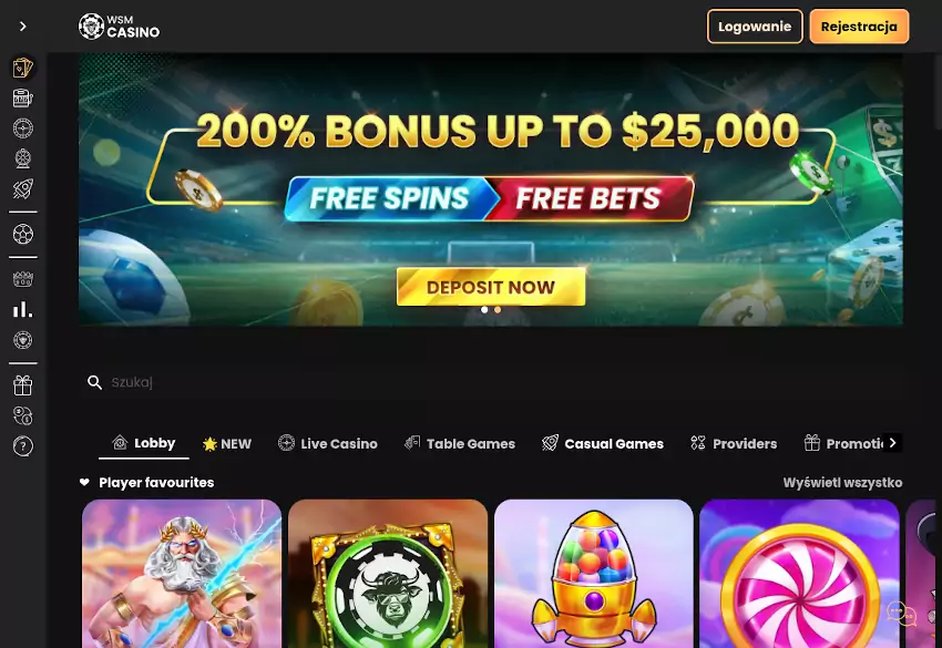 WSM Casino WSM Casino Opinie