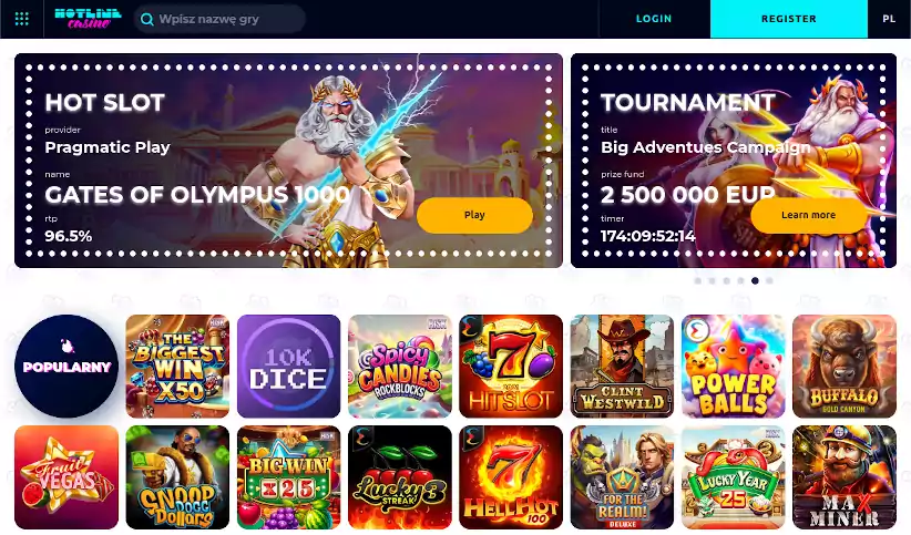 Hotline Casino Hotline Casino Opinie