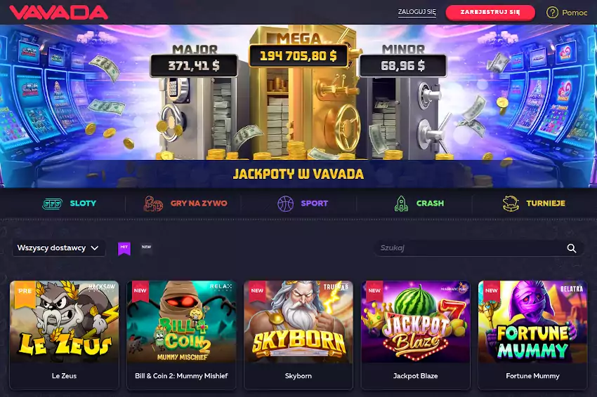 Vavada Casino Opinie